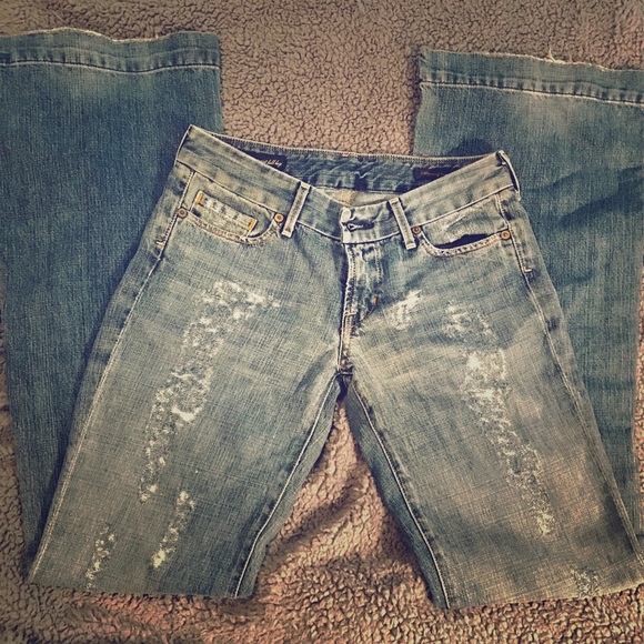 Sz27 Citizens of Humanity Low Rise/Flare Jeans - Picture 1 of 7